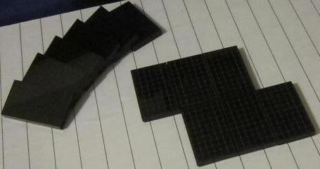 Set of twelve model 60-cell modules